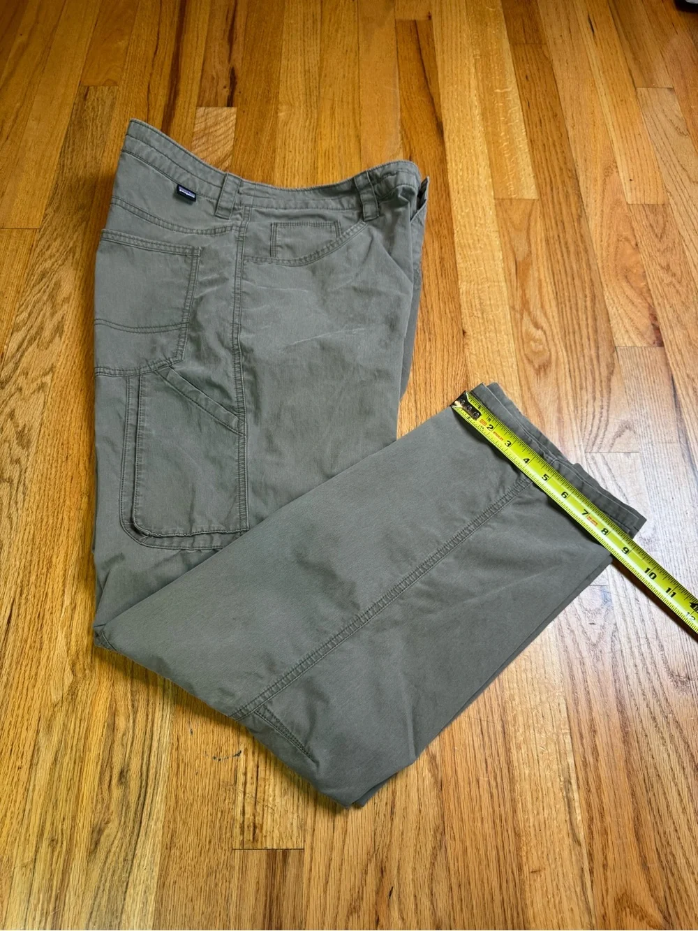 Patagonia Tenpenny Pants Tan Khaki Men’s Size 36x 31 Organic Cotton 56840 READ